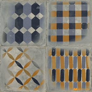 undefined-Ceramic Moroccan Tile Code20835 (300x300mm, Matt)