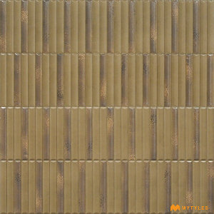 undefined-Ceramic Brown Kitkat Wall Tile Code26519 (300x600mm, Matt)