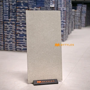 undefined-Vitrified Cream Textured Wall Tile Code36935 (600x1200mm, Matt)