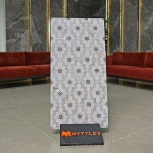 undefined-Vitrified Gray Floor and Wall Tile Code29435 (600x1200mm, Matt)