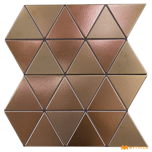 undefined-Imported Ceramic Wall Tile Code23493 (280x485mm, Metallic)