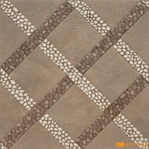 undefined-Vitrified Beige Digital Parking Floor and Wall Tile Code29676 (500x500mm, Matt)