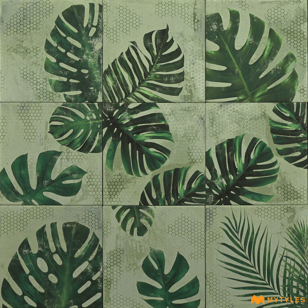 Tropical Tiles-Ceramic Tropical Tile Code19607 (200x200mm, Matt)