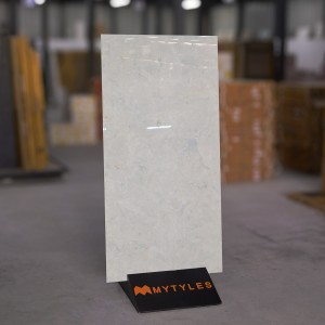 undefined-Vitrified Cream Floor and Wall Tile Code29057 (600x1200mm, Glossy)
