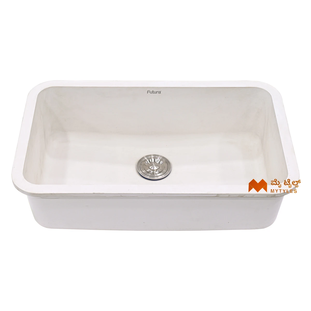 Buy 31x19 inch quartz Kitchen Sink code38142nq | White