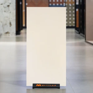 undefined-Vitrified Ivory Floor and Wall Tile Code37751 (600x1200mm, Matt)