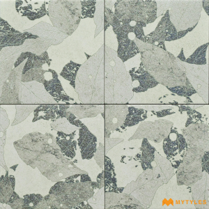 undefined-Imported Grey Tropical Tile Code27258 (204x204mm, Glossy)