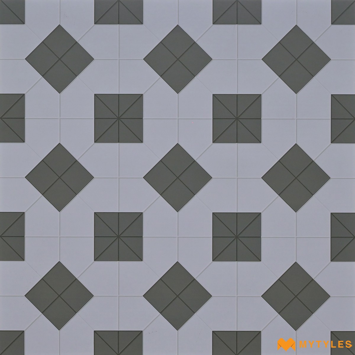 Buy 2x2 ft Imported Geometric Floor Tile Code11294 Online | MYTYLES