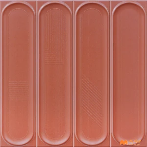 undefined-Ceramic Terracotta Geometric Wall Tile Code37380 (300x300mm, Matt)
