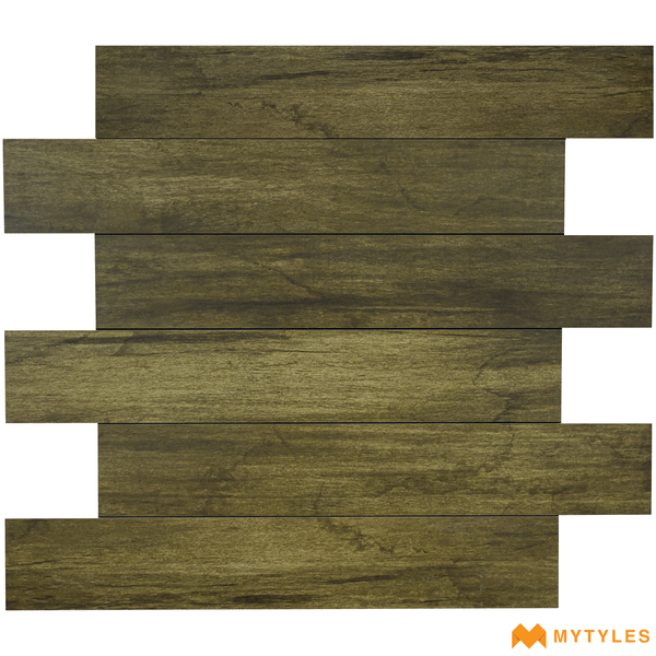 Wooden Tiles-Vitrified Wooden Plank Tile Code24279 (200x1200mm, Matt)