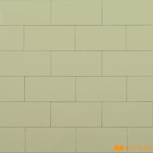 undefined-Ceramic Subway Wall Tile Code1110 (100x200mm, Glossy)