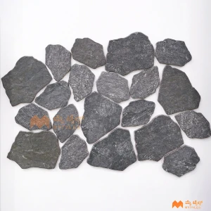 undefined-Vitrified Gray Parking Tile Code35769 (Random Size, Matt)