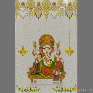 undefined-Ceramic Wall Tile Code22962 (300x450mm, Glossy)-Lord Ganesha Design
