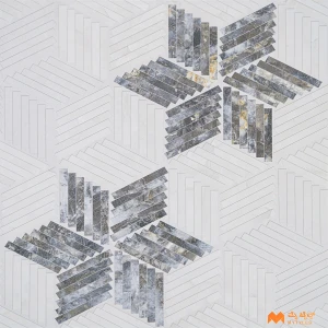 undefined-Vitrified Gray Moroccan Floor and Wall Tile Code37760 (600x600mm, Matt)