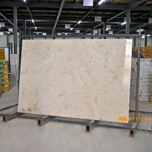 undefined-Vitrified Cream Slab Floor and Wall Tile Code20754 (1200x1800mm, Glossy)