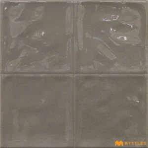 undefined-Vitrified Gray Subway Wall Tile Code38514 (200x200mm, Glossy)