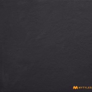undefined-Vitrified Black Digital Parking Floor and Wall Tile Code32169 (400x400mm, Matt)