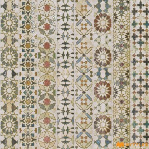undefined-Ceramic Moroccan Wall Tile Code23648 (300x300mm, Glossy)