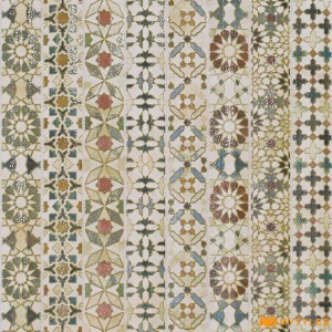 undefined-Ceramic Moroccan Wall Tile Code23648 (300x300mm, Glossy)