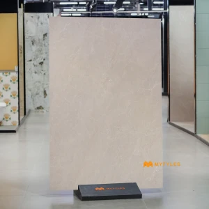 undefined-Vitrified Beige Slab Floor and Wall Tile Code37195 (1200x1800mm, Satin)