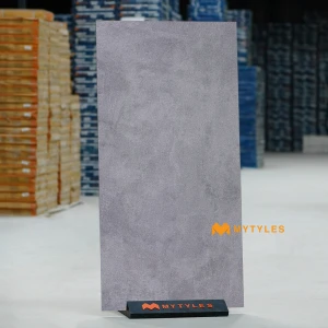 undefined-Veil Grey Rustic Matt Glazed Vitrified Tile Code40358 600x1200mm 2Pc Pack