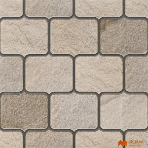 undefined-Vitrified Beige Digital Parking Floor and Wall Tile Code36554 (400x400mm, Matt)