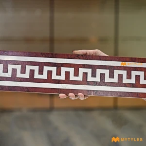 Red Greek Liner Border Tile Code39828 