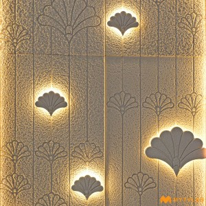undefined-Mint Sandstone Mural MYTMU017 (2x4 Feet, Sandblast Finish)