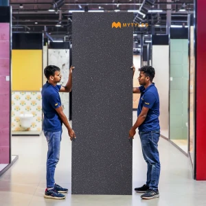 undefined-Full Body Vitrified Slab Floor and Wall Tile Code38441 (800x2400x15mm, Matt)