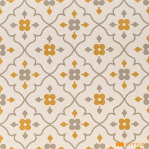 undefined-Ceramic Cream Carpet Centre Floor and Wall Tile Code36087C (300x300mm, Matt)
