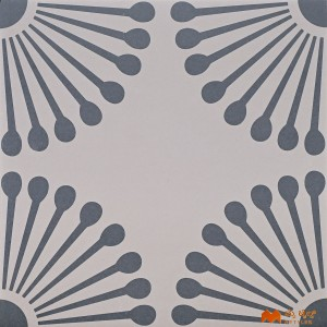 undefined-Vitrified Gray Digital Parking Floor and Wall Tile Code36839 (400x400mm, Matt)