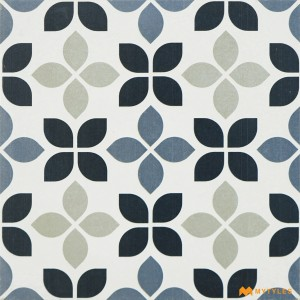 undefined-Vitrified Gray Moroccan Floor and Wall Tile Code27322 (300x300mm, Matt)