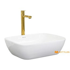 undefined-Parryware Ceramic White Wash Basin Code35027 (315x460mm, Glossy)-Jordon