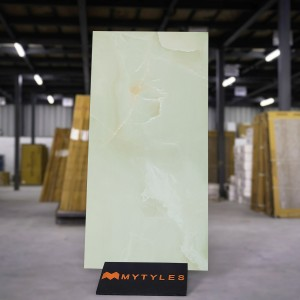 undefined-Vitrified Green Floor and Wall Tile Code36163 (600x1200mm, Matt)