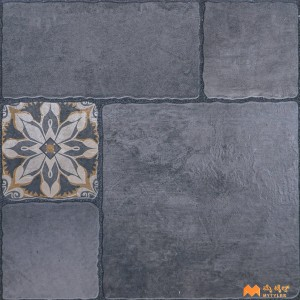 undefined-Vitrified Gray Digital Parking Floor and Wall Tile Code36838 (400x400mm, Matt)