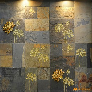 undefined-Natural Stone Wall Cladding Code29239 (Random Size, Stone)-Lotus Rustic