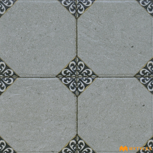 undefined-Vitrified Digital Parking Floor and Wall Tile Code27668 (400x400mm, Matt)