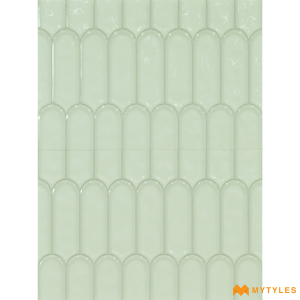 undefined-Ceramic White Geometric Wall Tile Code26036LT (300x450mm, Glossy)