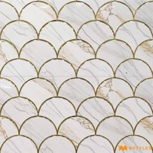 undefined-Ceramic White Highlighter Wall Tile Code36032 (300x600mm, Glossy)