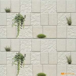 undefined-Ceramic Cream  Elevation Wall Tile Code6732 (300x600mm,Matt)