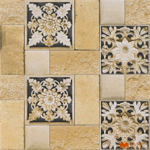 undefined-Ceramic Cream Elevation Wall Tile Code37620 (300x600mm, Sugar)