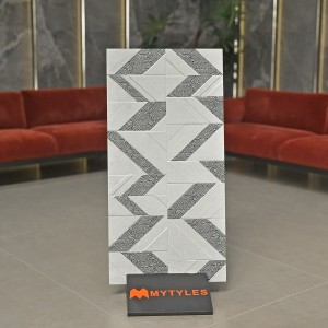 undefined-Vitrified Gray Textured Floor and Wall Tile Code29559 (600x1200mm, Matt)
