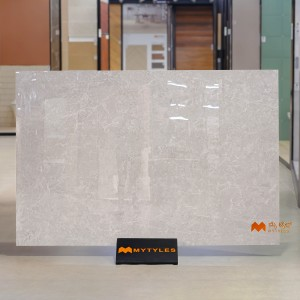 undefined-Vitrified Gray Slab Floor and Wall Tile Code37278 (1200x1800mm, Glossy)