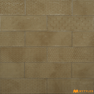 undefined-Ceramic Subway Wall Tile Code1167 (100x300mm, Glossy)