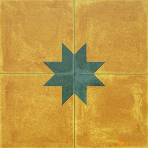 undefined-Yellow Carpet Design Floor and Wall Tile Code31112HL4 (300x300mm, Matt)