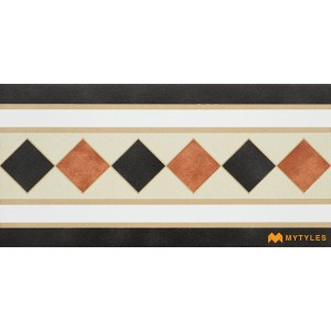 undefined-Red Carpet Design Floor and Wall Tile Code30734 (150x300mm, Matt)