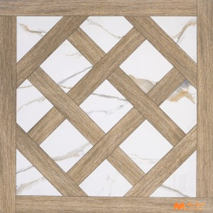 undefined-Porcelain Brown Moroccan Floor and Wall Tile Code36693 (600x600mm, Matt)