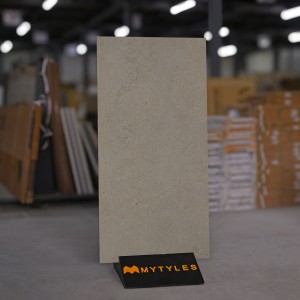 undefined-Vitrified Gray Floor and Wall Tile Code30152 (600x1200mm, Matt)