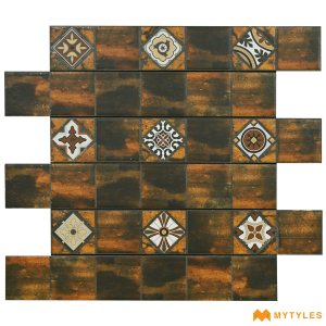 undefined-Porcelain Wooden Plank Tile Code18605 (150x900mm, Matt)