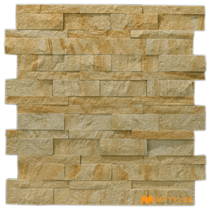 undefined-Natural Stone Wall Cladding Code16434 (145x600mm, Stone) - Teak Rock